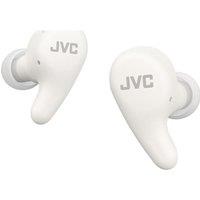 JVC HA-A23T-W Wireless Bluetooth Noise-Cancelling Earbuds - White, White