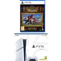Sony PlayStation 5 & Harry Potter: Quidditch Champions Deluxe Edition Bundle, White