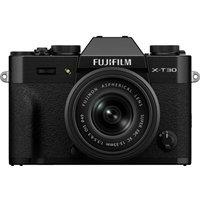 FUJIFILM X-T30 III Mirrorless Camera with FUJINON XC 13-33 mm f/3.5-6.3 OIS Lens - Black, Black