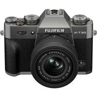 FUJIFILM X-T30 III Mirrorless Camera with FUJINON XC 13-33 mm f/3.5-6.3 OIS Lens - Charcoal Silver, Silver/Grey