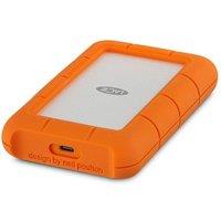 Lacie Rugged Portable Hard Drive - 5 TB, Orange, Orange