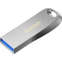 SANDISK Ultra Luxe USB 3.2 Memory Stick - 32 GB, Silver, Silver/Grey