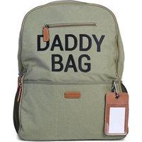 CHILDHOME Daddy Bag Nursery Backpack - Green & Black