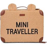 Childhome Mini Traveller Teddy Suitcase - Brown