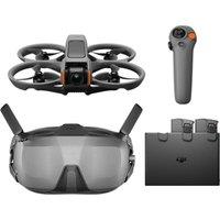 DJI Avata 2 Fly Smart Combo (3 Batteries) - Grey, Silver/Grey
