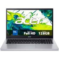 ACER Aspire Go 15 15.6 Refurbished Laptop - IntelCore 3, 128 GB UFS, Silver (Excellent Condition), Silver/Grey