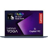 Lenovo Yoga Slim 7 14.5 Refurbished Laptop, Copilot+ PC - Snapdragon X Plus, 1 TB SSD, Cosmic Blue (Excellent Condition), Blue