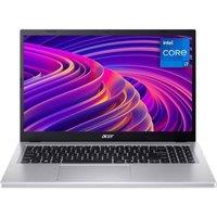 Acer Aspire Go 15 15.6 Refurbished Laptop - Intel Core i7, 512 GB SSD, Silver (Very Good Condition), Silver/Grey