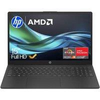 HP 15-fc0536sa 15.6 Refurbished Laptop - AMD Ryzen 3, 256 GB, Jet Black (Very Good Condition), Black
