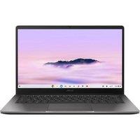 Asus Refurbished Chromebook Plus CX14 14- Intel Core 3, 256 GB eMMC, Grey (Excellent Condition), Silver/Grey