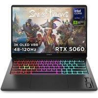 HP OMEN Transcend 14-fb1505na 14 Refurbished Gaming Laptop - IntelCore Ultra 7, RTX 5060, 1 TB SSD (Excellent Condition), Black