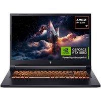 Acer Nitro V17 AI 17.3" Refurbished Gaming Laptop - AMD Ryzen 7, RTX 5060, 1 TB SSD (Excellent Condition), Black