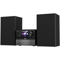 JVC UX-D225B Bluetooth Traditional Hi-Fi System - Gun Metal, Silver/Grey,Black