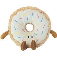 AROMA HOME Dilly Donut Microwavable Hottie, White,Patterned