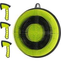 GOJI 12" Axe Throwing Dartboard Set, Green,Black