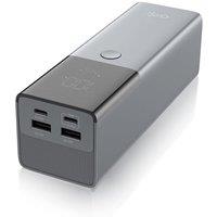 GOJI G6P14026C 25000 mAh Portable Power Bank - Grey, Silver/Grey