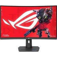 ASUS ROG Strix XG32WCMS Quad HD 32 Curved LED Gaming Monitor - Black, Black