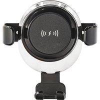 MENKIND InGenious 2-in-1 Wireless Car Phone Charging Holder - Black, Black