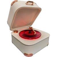 MENKIND Gramophone Portable Bluetooth Speaker - Beige, Cream