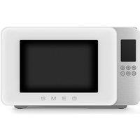 Smeg Collezione MOC01WHMUK Microwave with Grill - White, White