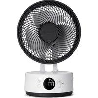 MEACO Sefte 8 Table Air Circulator Fan - White, White