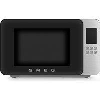 SMEG Collezione MOC01BLMUK Microwave with Grill - Black, Black