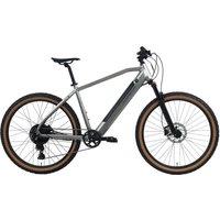 CLAUD BUTLER Ridge 2.0 Medium Electric Mountain Bike - Silver & Black, Black,Silver/Grey