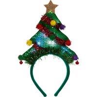PREMIER Christmas Tree Headband - 30 cm, Multicolour
