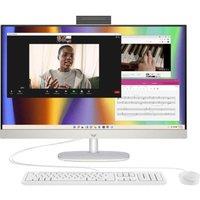 HP 27-cr0051na 27 Refurbished All-in-One PC - AMD Ryzen 7, 1 TB SSD, White (Very Good Condition), White