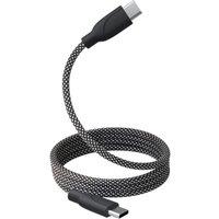 GOJI Braided Magnetic USB Type-C Cable - 1 m, Black, Black