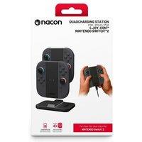 Nacon QuadCharging Station for Joy Con Nintendo Switch 2, Black