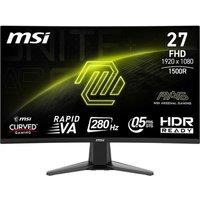 Msi MAG 276CXF Full HD 27 Curved Rapid VA LCD Gaming Monitor - Black, Black