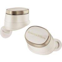 BOWERS&WILKINS Pi8 Wireless Bluetooth Noise-Cancelling Earbuds - Dove White, White