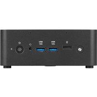 MSI Cubi NUC AI 2MG Mini Desktop PC - IntelCore Ultra 7, 1 TB SSD, Black, Black