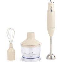 SALTER Retro 3-in-1 Hand Blender - Cream, Cream