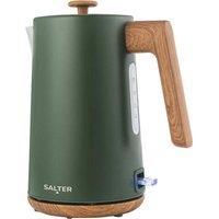 SALTER Toronto EK5822 Jug Kettle - Green, Brown,Green