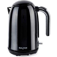 Salter Boston EK6085MB Electric Kettle - Black, Black