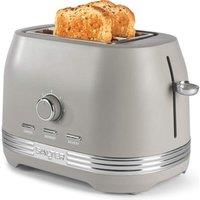 Salter Rise EK6651 2-Slice Toaster - Grey, Silver/Grey