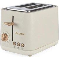 Salter Pebble EK6722OB 2-Slice Toaster - Stone, Cream