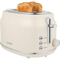 Salter Retro EK6724CRM 2-Slice Toaster - Cream, Cream