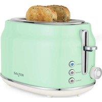 Salter Retro EK6724GRN 2-Slice Toaster - Green, Green