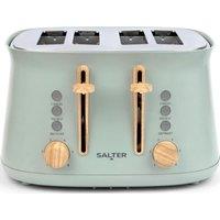 SALTER Malmo EK6775SGE 4-Slice Toaster - Sage, Green