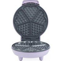 Giles & Posner Single Heart Shaped Waffle Maker - Purple