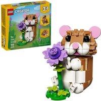 LEGO Creator 31376 3-in-1 Cute Hamster with a Flower Set