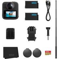 GOPRO MAX2 360 True 8K Action Camera & Accessories Bundle, Black