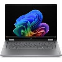 HP OmniBook X Flip NGAI 14" 2 in 1 Laptop - IntelCore Ultra 7, 1 TB SSD, Silver, Silver/Grey