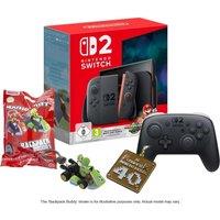 Nintendo Switch 2 Pro Controller, Super Mario Bros 40th Anniversary Keychain, Mario Kart Backpack Buddies, Switch 2 & Mario Kart World Bundle