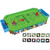 MENKIND The Overworld Arcade Air Hockey Table, Green,Red,Blue