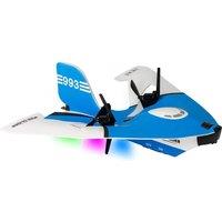 MENKIND RED5 Remote Control Stunt Plane, White,Blue