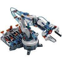 MENKIND Hydraulic Robot Arm Construction Kit, White,Blue